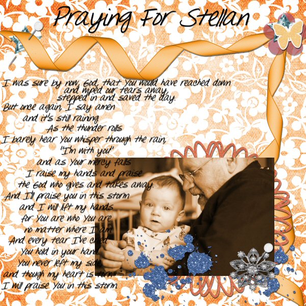 Praying for Stellan
