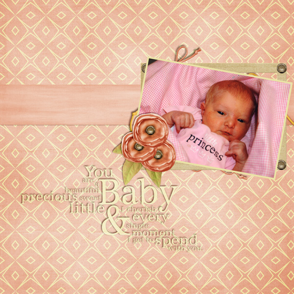Precious baby ~ Speed scrap