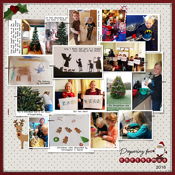 Preparing for Christmas 2016