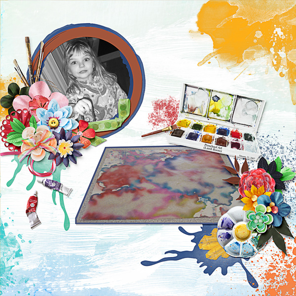 Preschool Watercolor Painting