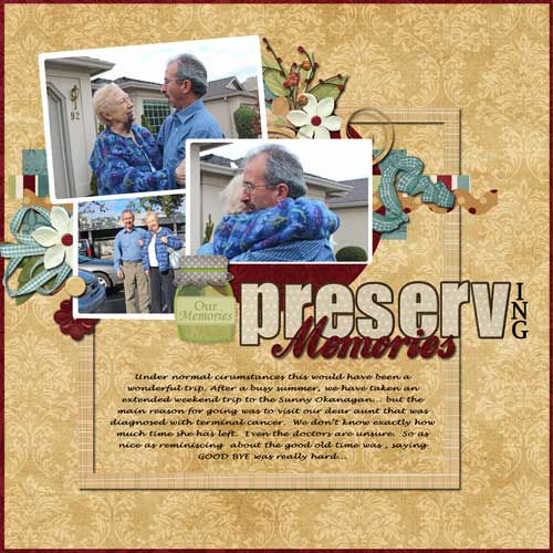 Preserving memories