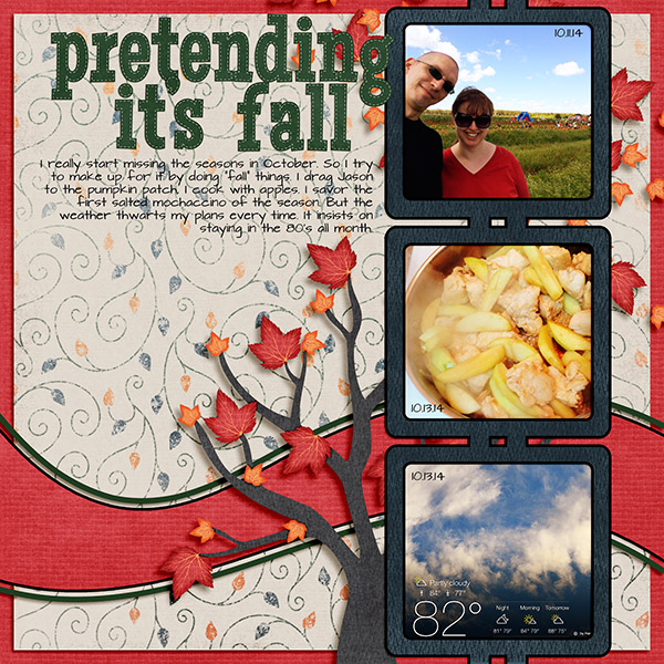 Pretending its Fall
