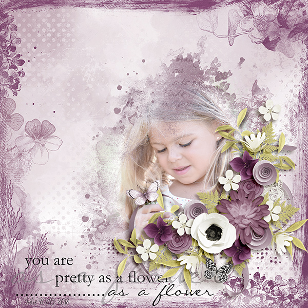 pretty as a flower