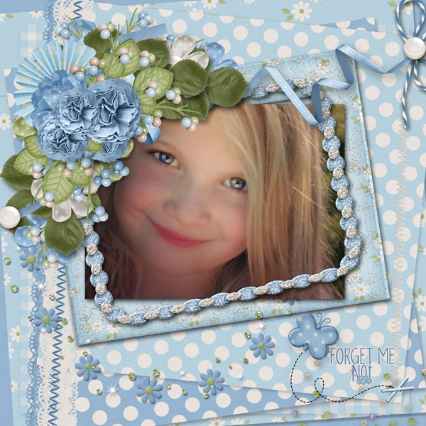 pretty in blue