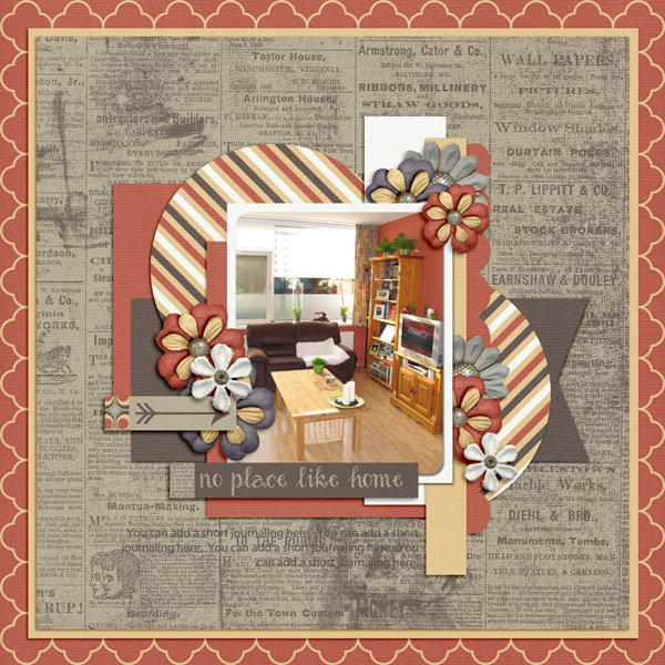 Pretty in Green - Someplace / Aprilisa Designs - PP48 TP1