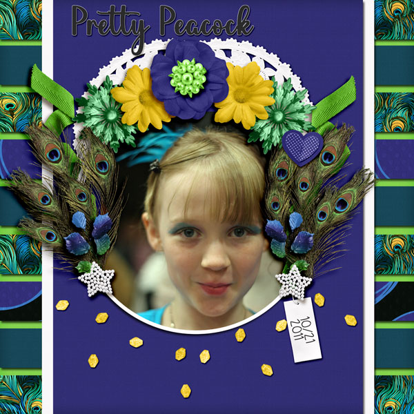 Pretty Peacock