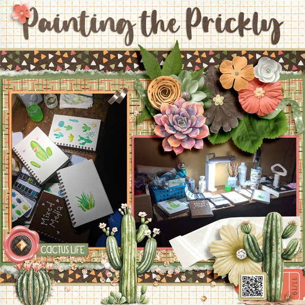 Prickly Painting