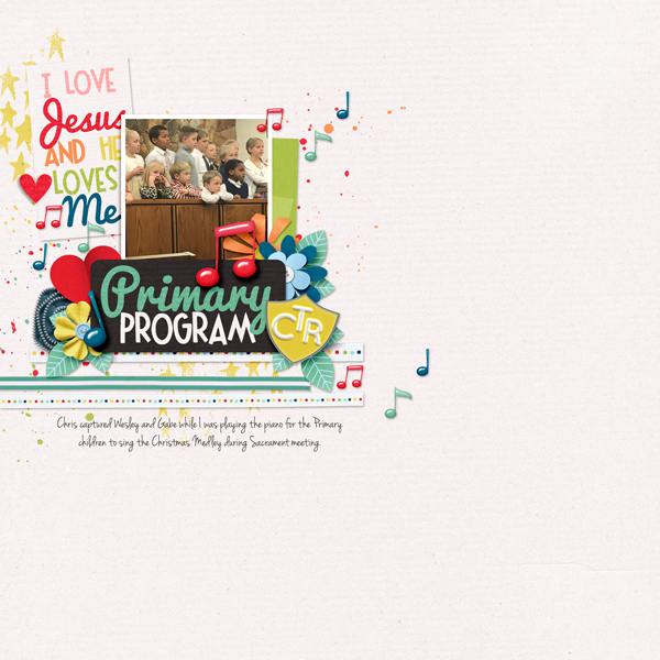 Primary Christmas Program