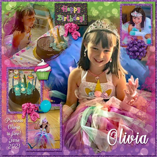 Princess Olivia turns 5
