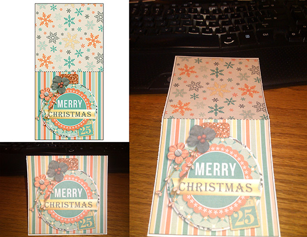 Printed Xmas Card