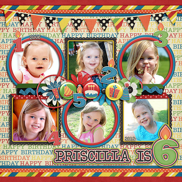 Priscilla is Six!