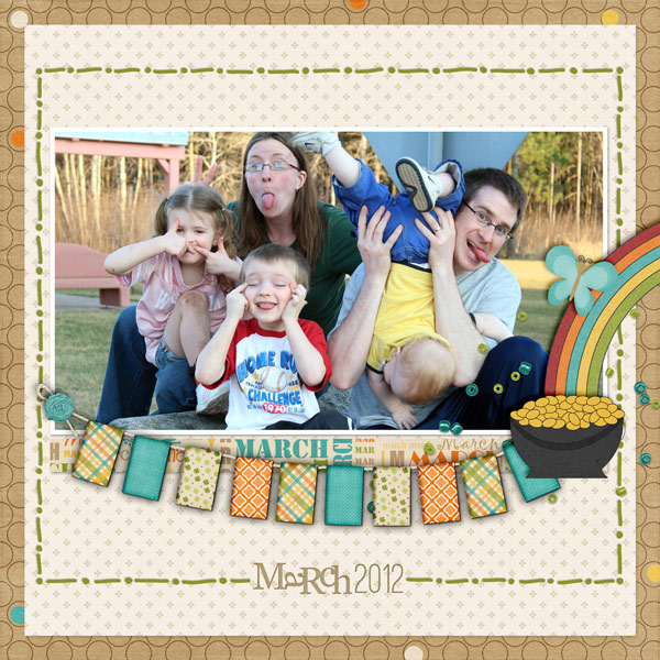 Project 2012: March Title Page