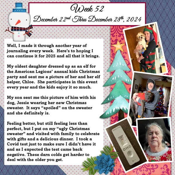 Project 365 Challenge - Week 52