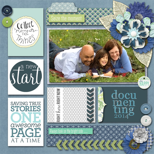 Project Life 2014 - cover page