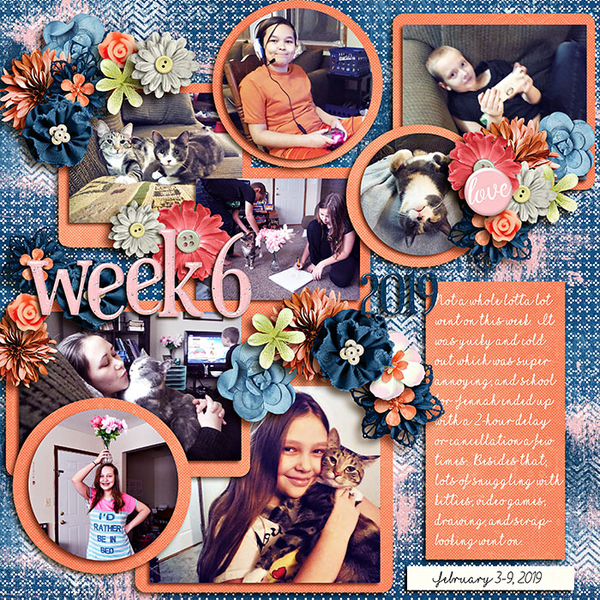 Project Life 2019 Week 6 part 1