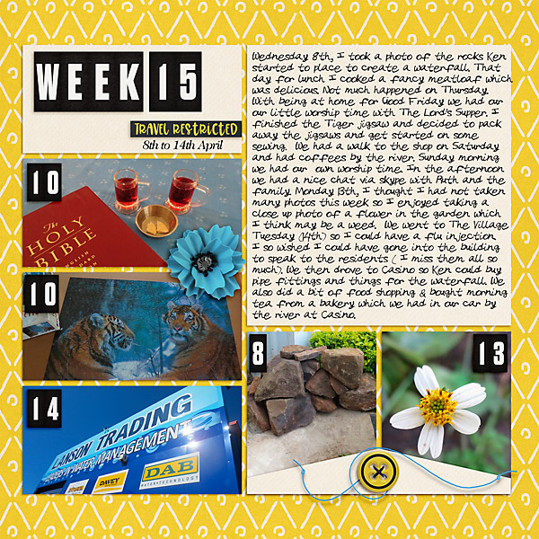 Project Life 2020 Week 15