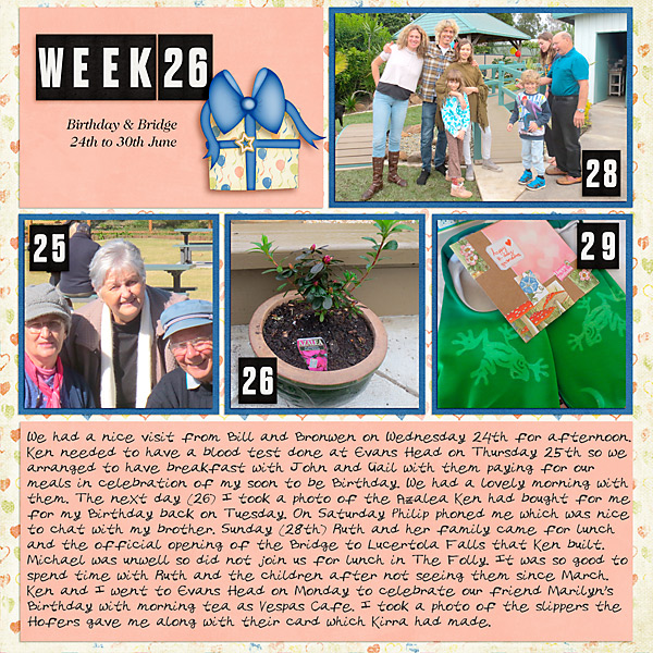 Project Life 2020 Week 26