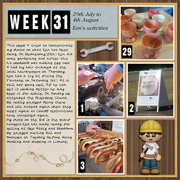 Project Life 2020 Week 31