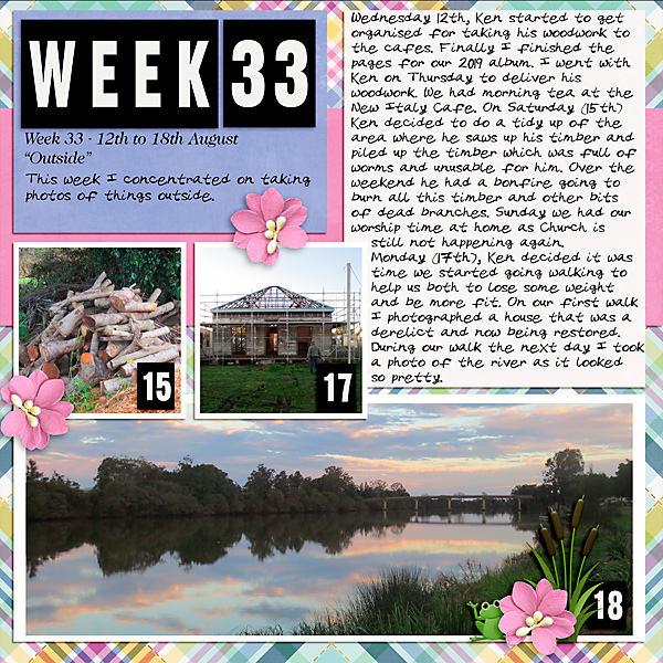 Project Life 2020 Week 33