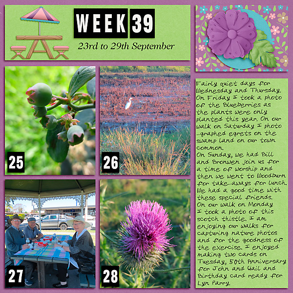 Project Life 2020 Week 39
