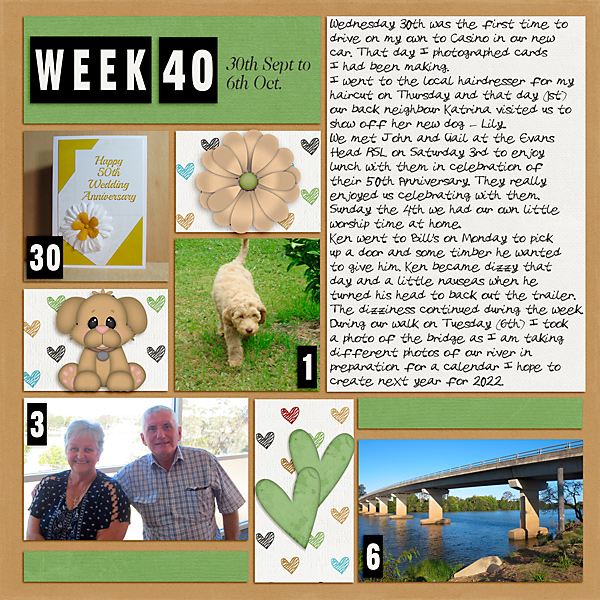 Project Life 2020 Week 40