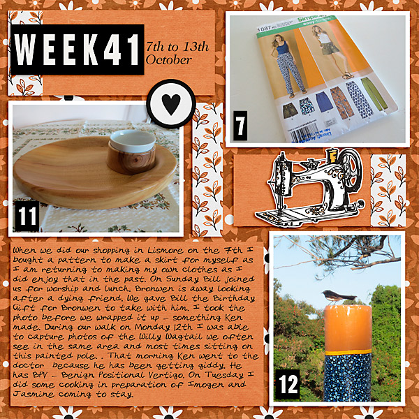 Project Life 2020 Week 41