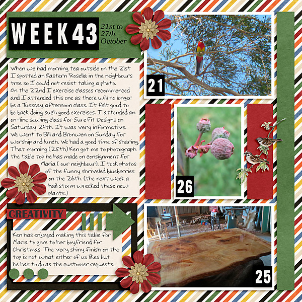 Project Life 2020 Week 43