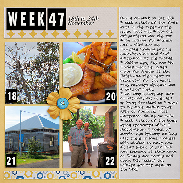 Project Life 2020 Week 47