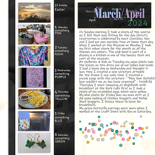 Project Life 2024 - 31 March to 6 April