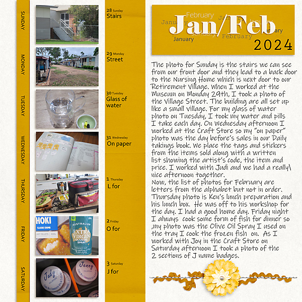 Project Life 2024 - Jan 28 to Feb 3