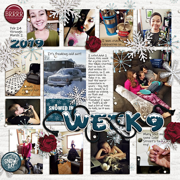 Project Life Week 9 2019