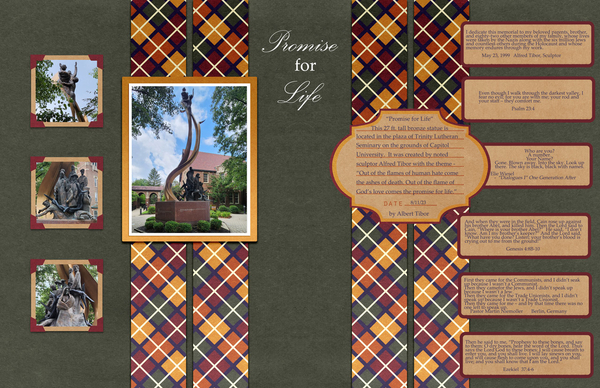 Promise for Life - 2 page spread