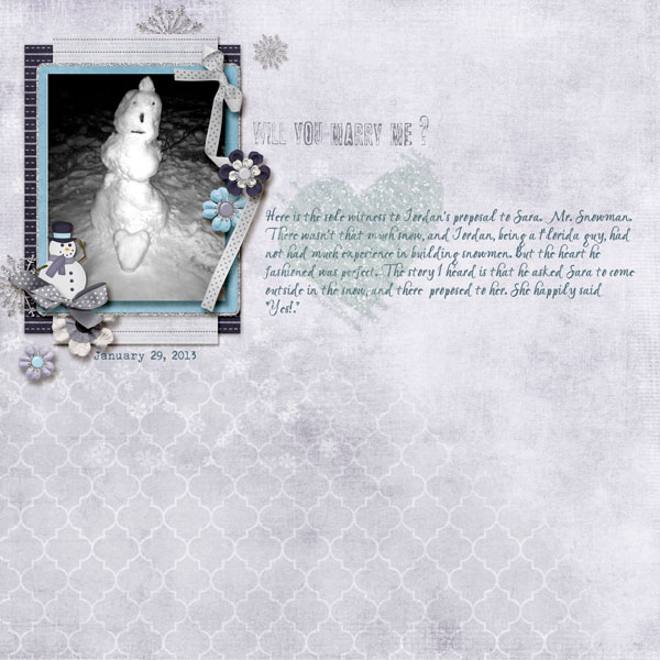 Proposal Snowman