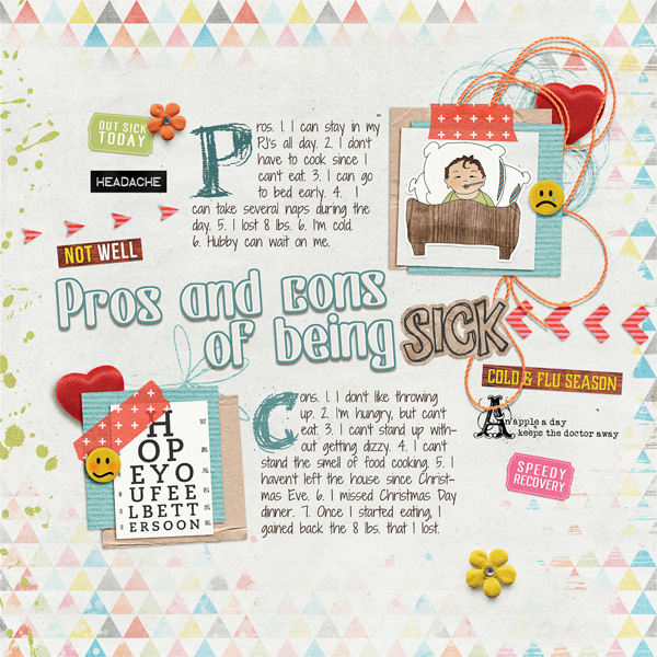 Pros and Cons of Being Sick