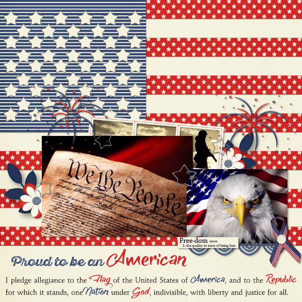 Proud to be an American