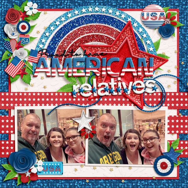 Proud to have American relatives