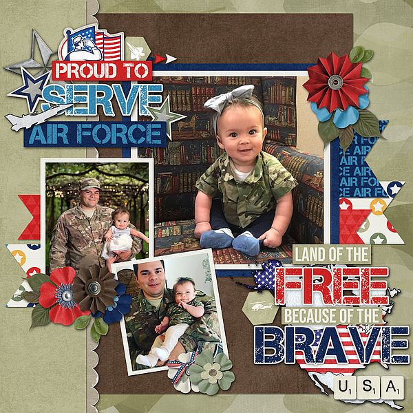 Proud to Serve Air Force