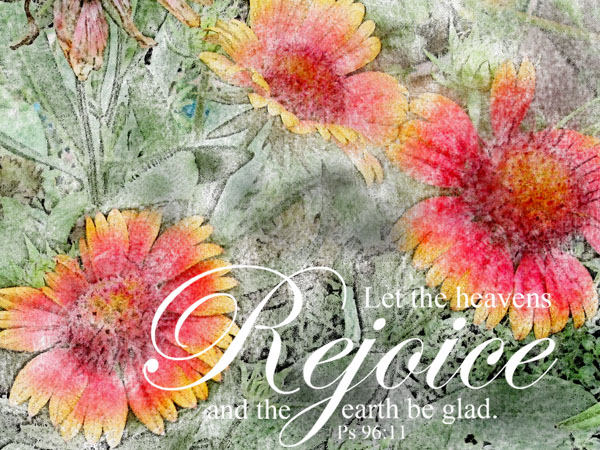 Ps 96:11 Pencil sketch