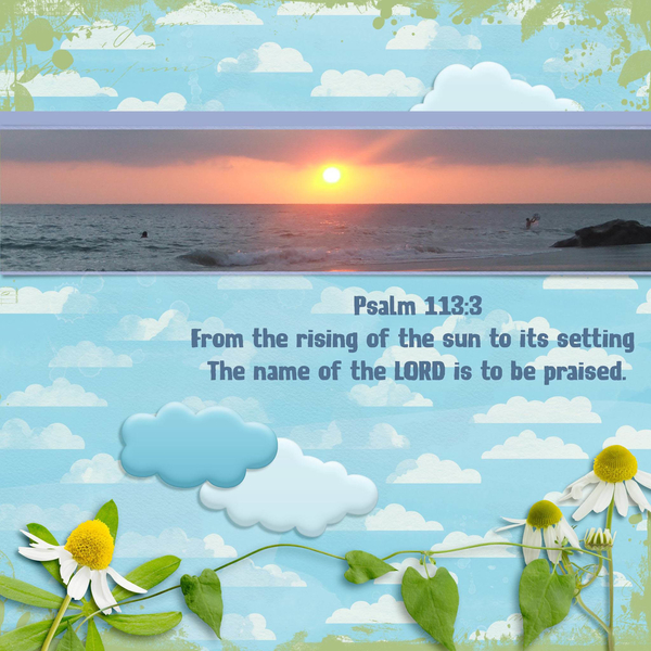 Psalm 113:3