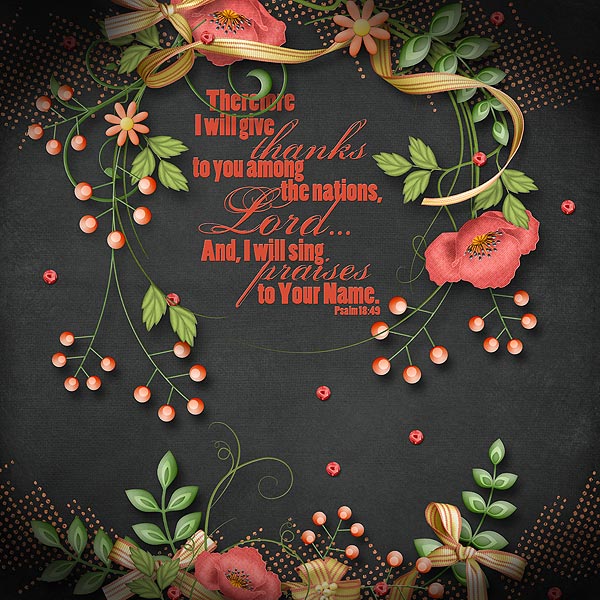 Psalm 18:49