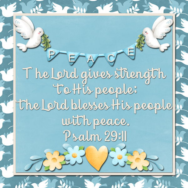 Psalm 29:11