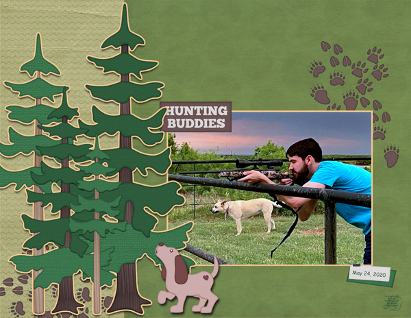 Pseudo hunting dog