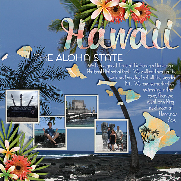 Pu`uhonua o Honaunau, Hawaii