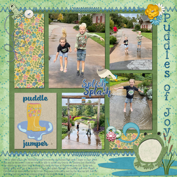 Puddles of Joy!
