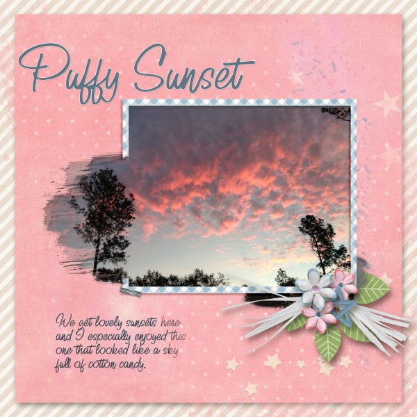 Puffy Sunset