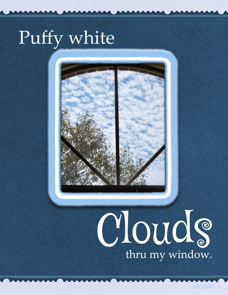 Puffy White Clouds