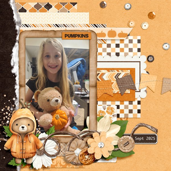 Pumpkin Bear