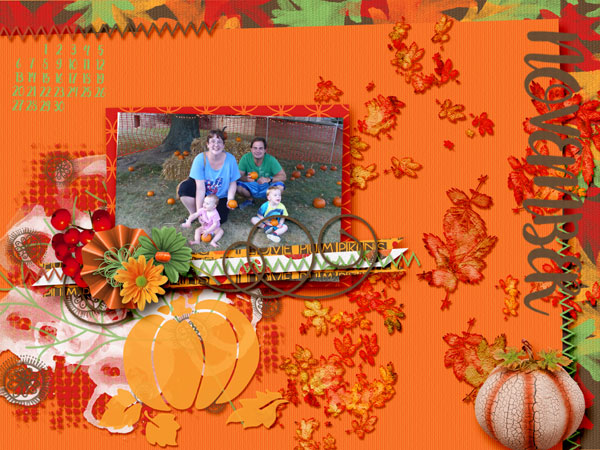 Pumpkin Calendar