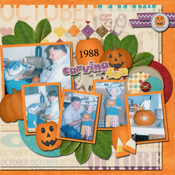Pumpkin Carving 1988