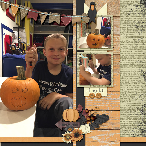 Pumpkin Carving Left
